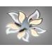 Люстра стельова Diasha хром LED 130W пульт димер CCT Diasha 9033/5HRLED3colordimmer