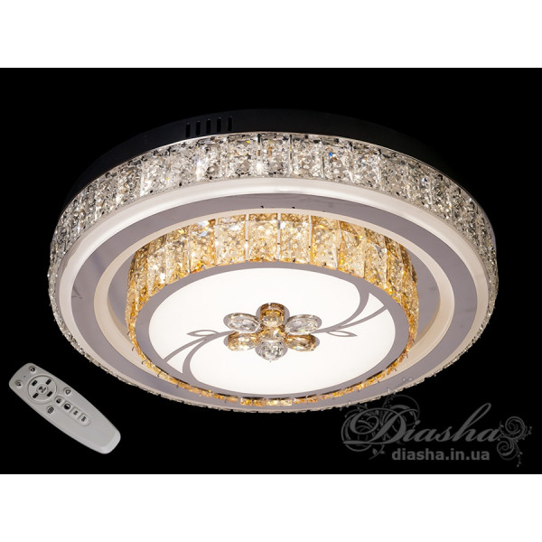 LED люстра с хрусталем Diasha 1101/2