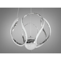 Сучасна світлодіодна люстра потужністю 75 Вт, колір хром Diasha 1955/1HR