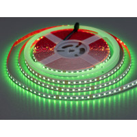 LED стрічка 24в, 108 діодів на метр, 8мм, RGB Diasha N24-3535-108-RGB-20-8