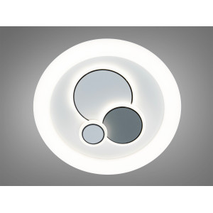 Стильний круглий світлодіодний світильник, 50 Вт. білий Diasha 8992-330