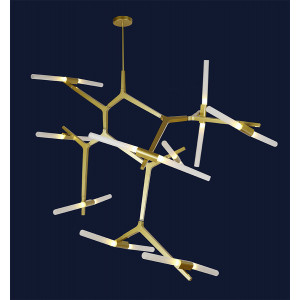 Люстра в современном стиле Levistella 756LPR189-18 GD