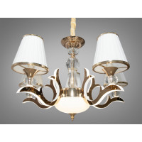 Заворожлива класична люстра з ріжками, що світяться 25W/4100K, золото Diasha 8329/5G4100K