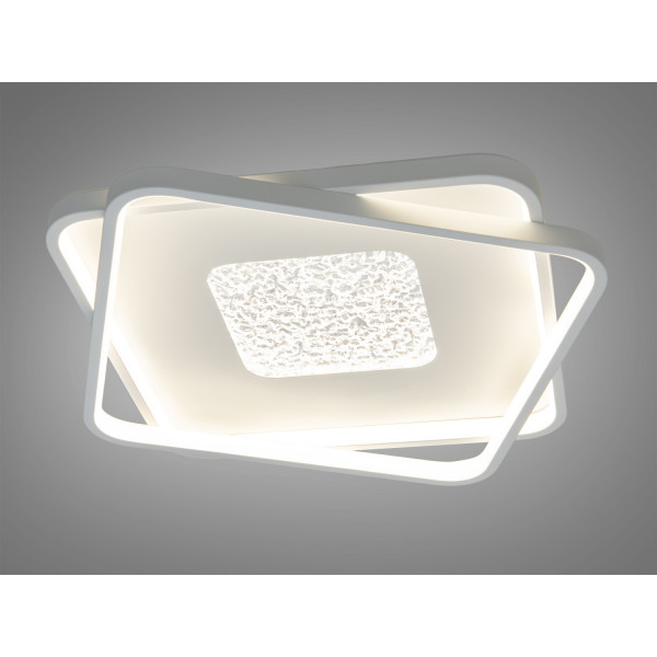 Світлодіодний стельовий світильник сірий 34Вт CCT Diasha 12480