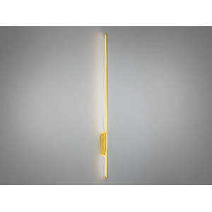 Витончене настінне світлодіодне лінійне бра, 24 W, золото Diasha 7099/1000G