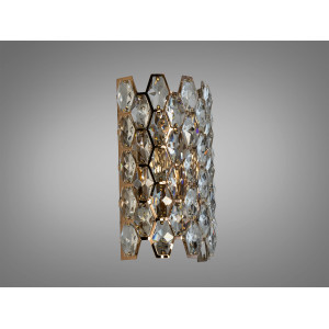 Настінний світильник Diasha з кристалами, золото, модель 9136B420GD Diasha 9136-B260GD