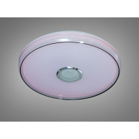 Смарт LED люстра біла 80 Вт RGB з Bluetooth Diasha DB-8305/500RGB+MP3