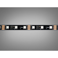 Адресна LED стрічка 12В, 60 діодів на метр, 10мм, RGB Diasha PWS12-5050-60-RGBIC-20-10