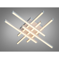 Стельова LED люстра біла 70 Вт 6 модулів 12 м² Diasha SX810/6WH