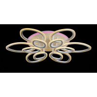 Люстра в зал или спальню светодиодная современная Splendid-Ray 2850186/6+6A LED (WHITE) 