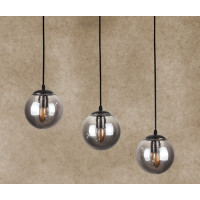 Люстра в стиле лофт Levistella 756PR150F-3 BK+BK (500)