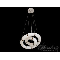Люстра кольца Diasha MD2437-500+300WH dimmer 