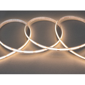 COB LED стрічка 12В, 480 діодів на метр, 8мм, теплий Diasha P12-COB-480-WW-20-8