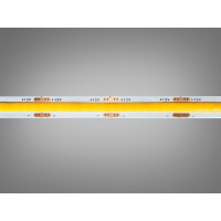 COB LED стрічка 12В, 320 діодів на метр, 8мм, жовтий Diasha P12-COB-320-GOLDEN-20-8
