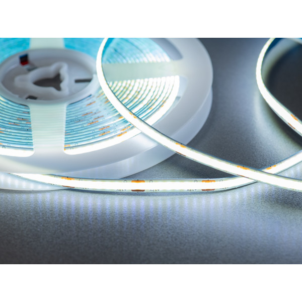 COB LED стрічка 12В, 320 діодів на метр, 5мм, холодний Diasha P12-COB-320-CW-20-5