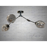 Люстра молекула в стиле лофт Diasha 882-3BK