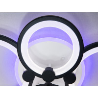 Люстры светодиодные Diasha 8022/4BK LED 3color dimmer  