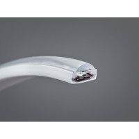 Світлодіодна стрічка 220в, 120шт/м, герметична, 10мм, холодний Diasha P220-2835-120-CW-65-10