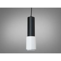 Підвісний світильник чорний GU10 одинарний Diasha QY-H1129B+W-L