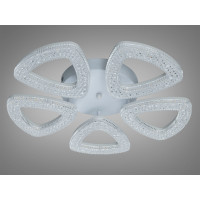 Стельова LED люстра Diasha біла 54Вт 5 модулів Diasha 6633/5SWH