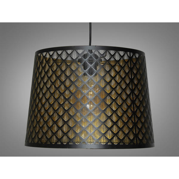 Новинка світильник підвіс в стилі Лофт "Геометрія", чорного кольору Diasha 8393-1BK