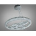 Люстра підвісна LED 3 кільця золото 270W з пультом Diasha MD6027/800+600+400HR