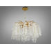 Сучасна кришталева люстра "Гліцинія" Diasha 602-600GD Сучасна кришталева люстра "Гліцинія" Diasha 602-600GD