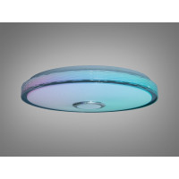 Смарт LED люстра біла 80 Вт RGB з Bluetooth Diasha DB-8302/500RGB+MP3