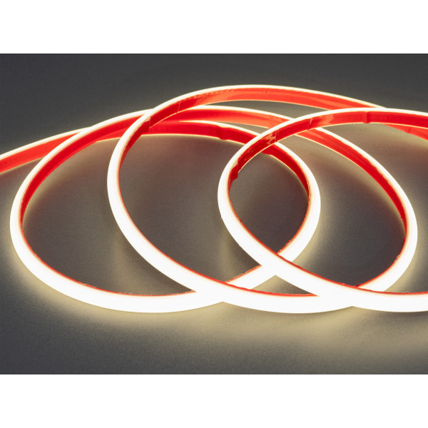 LED стрічка 220в, 288 шт/м, герметична, 10мм, нейтральний Diasha P220M-COB-320-NW-65-10