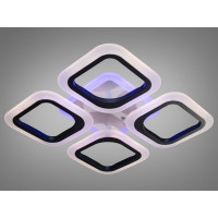 Люстрав спальню светодиодная с пультом 55W Diasha AS8060/4LED3colordimmer