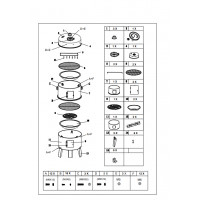 Гриль мангал коптильня LV 20021710B
