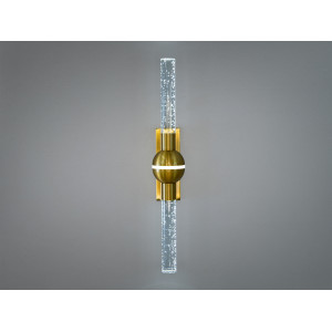 Вишукане світлодіодне бра, 8 Вт, золото Diasha F3787