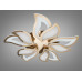 Стельова LED люстра Пелюстки чорна 130Вт димер Diasha 9033/5GLED3colordimmer