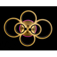 Люстра в зал или спальню светодиодная современная Splendid-Ray 2850130/6+A LED (WHITE) 