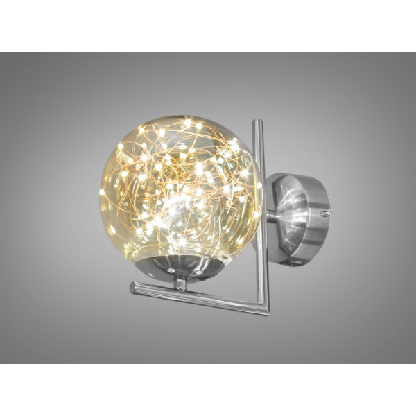 Вражаюче, колоритне LED бра "Бульбашки", 6 Вт, срібного кольору Diasha B2101DHR