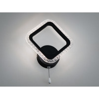 Світлодіодне бра чорне 12 Вт зі шнурком Diasha A8170/1BK