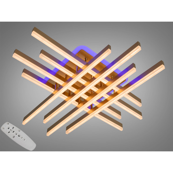 Світлодіодна люстра Diasha 7012GLED3colordimmer