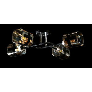 Люстра с плафонами  L6938B/4 (BLK+CR) Splendid-Ray
260800