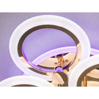 Люстра лед в спальню Diasha A8022/3+3GLED3colordimmer