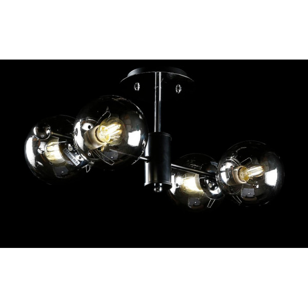 Люстра с плафонами  L91191/4 (BLK+CR) Splendid-Ray
0260800