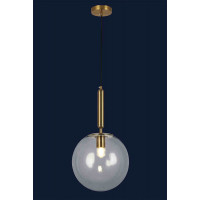 Люстра подвесная шар декоративная Levistella 9163525-1 BRZ+CL