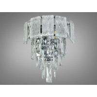 Чудовий настінний світильник з кришталю на 2 лампи, золото Diasha 327-BCH