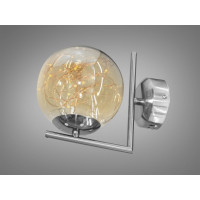 Вражаюче, колоритне LED бра "Бульбашки", 6 Вт, срібного кольору Diasha B2101DHR