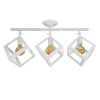 Люстры потолочные в стиле лофт Levistella 756XPR160F-3 WH