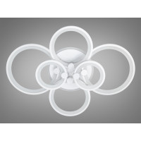 Потолочная светодиодная люстра с пультом управления Diasha 8022/6WHLED3colordimmer