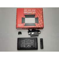 Прожектор для відеозйомки з пультом, без штатива, живлення 220В Diasha SL-LED-800RGB