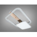 Люстра стельова LED з пультом золото 115 Вт 20 м² Diasha A8819/600+400