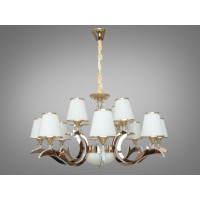 Люстра в зал с абажурами 60W Diasha 8329/8+4G4100K