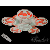 Светодиодная люстра "футбольные мячи" Diasha 8065/5+1WH LED 3color dimmer Светодиодная люстра "футбольные мячи" Diasha 8065/5+1WH LED 3color dimmer