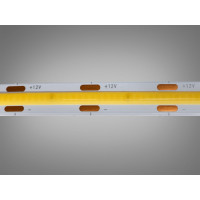 COB LED стрічка 12В, 608 діодів на метр, 10мм, холодний Diasha P12-COB-608-CW-20-10